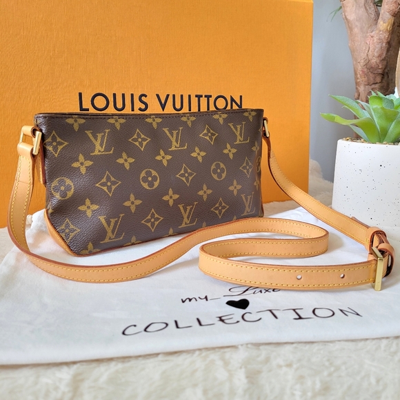 Louis Vuitton, Bags, Very Cute Discontinued Authentic Lv Trotteur  Crossbodyshoulder Bag Monogram